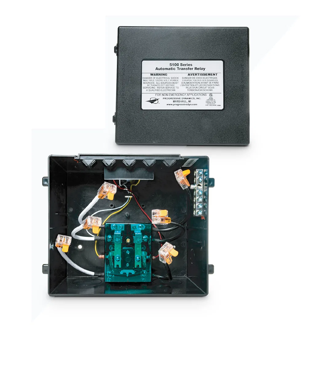 PD5110010QV – PROG DYNAMIC Power Transfer Switch, Senses Generator Power And Prevents Two Power Sources From Entering...